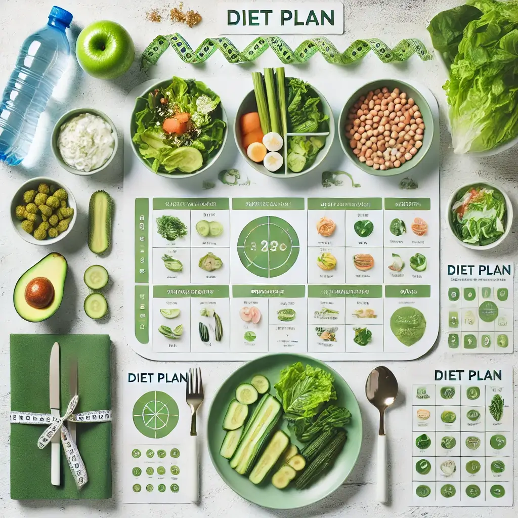 다이어트 식단표 작성법: 영양소 비율과 칼로리 관리 1 다이어트 식단표